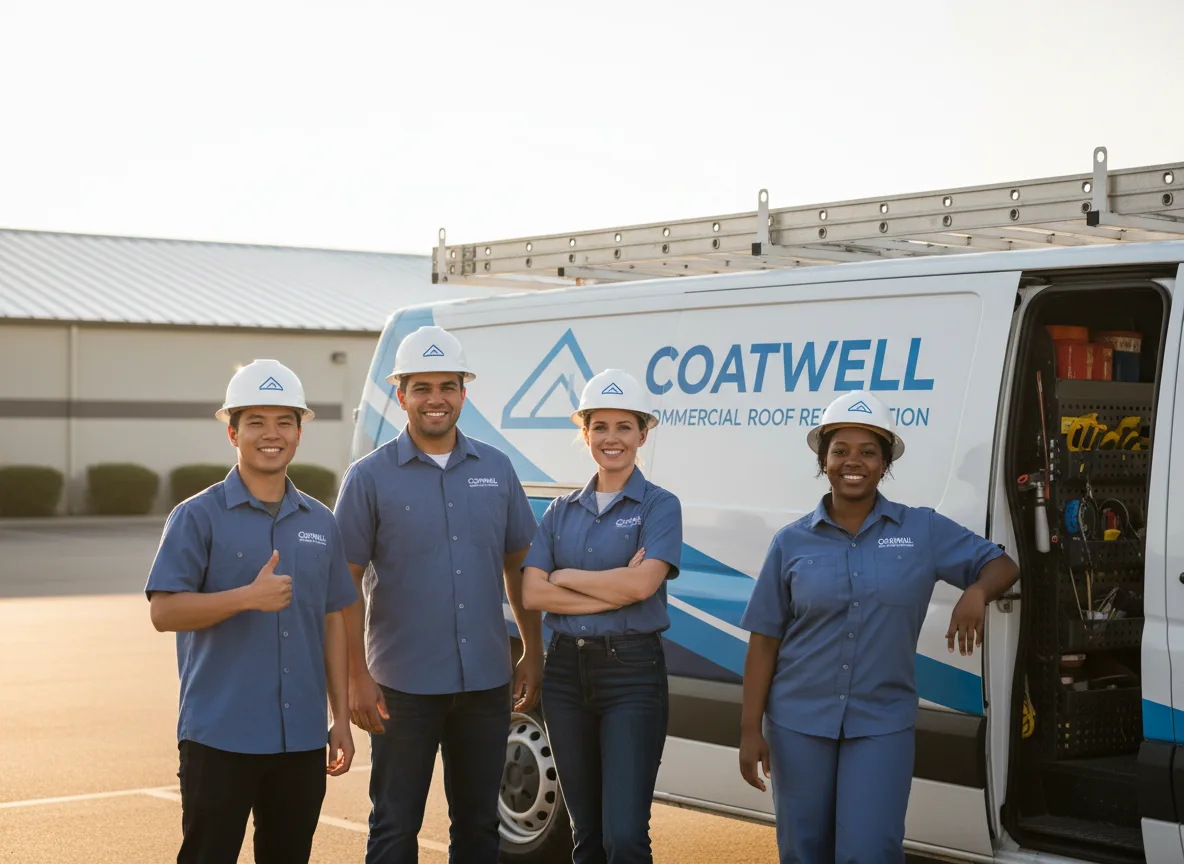 Commercial roof coating company in Crowell, TX
